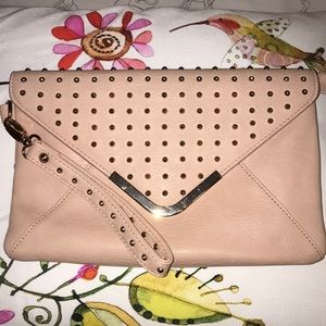 Blush clutch
